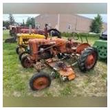 Allis Chalmers CA with Sun Master Belly Mower
