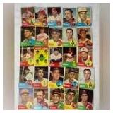 (25) 1963 Topps Baseball Cards