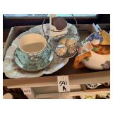 Glassware and Teapot