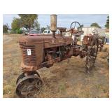 Farmall H on steel