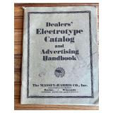 Massey-Harris Dealers Electrotype Catalog + Advertising Handbook