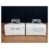 (2) 1/43 Oliver 60 + 70 Pewter NIB SC