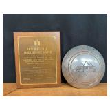 (2) IH Hub Cap + Truck Service Award