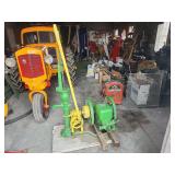 John Deere Model E 1.5 HP Engine with John Deere Pump Jack and FWM Company Water Pump