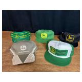 (5) John Deere Hats