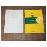 (2) John Deere Snowmobile Manuals