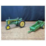 (2) 1/16 John Deere 620 + Spreader