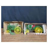 (2) 1/16 John Deere A + Waterloo Boy NIB Ertl