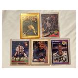 (5) Miscellaneous Autographed Baseball Cards