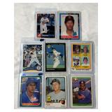 (8) Baseball Greats Rookie Cards