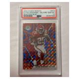 2020 Panini Mosaic Reactive Blue #212 Clyde Edwards-Helaire RC PSA 10 GEM