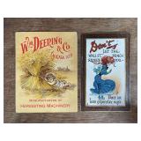 (2) Wm. Deering + Other Trade Cards