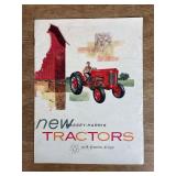 Massey-Harris Tractor Sales Literature