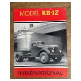 International KB-12 Truck Sales Literature