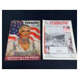 (2) 1939 + 1943 The Furrow Magazines