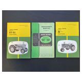 (3) John Deere Tractor Manuals