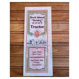 Rock Island Plow Co. Heider Tractor Sales Literature