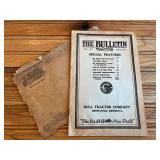 1916 Bull Tractor Bulletin