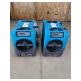 (2) Revolution LGR Dehumidifiers