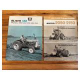 (2) Oliver 550 + 2050/2150 Sales Literature