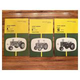 (3) John Deere Tractor Manuals