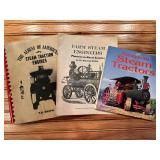 (3) Steam Tractor Books