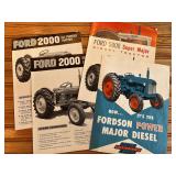 (4) Ford Tractor Sales Literature