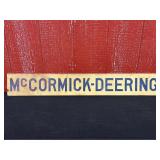 McCormick-Deering SSW Sign