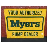 Myers Pump Dealer SST Sign