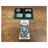 (4) John Deere Belt Buckles NIB