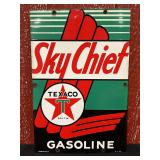 Texaco Sky Chief Gasoline SSP Sign