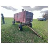 Wooden Wagon with Front, Rear and Side Panels