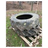 Set of Stomil Tractor Tires