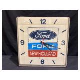 Ford- New Hollard Lighted Clock