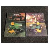 (2) John Deere Lawn and Garden Tractors Magazines