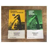 (2) 1967 + 1968 John Deere Farmers Pocket Notebooks