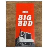 1978 Big Bud Sales Literature