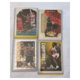 (4) Mixed Scottie Pippen Insert Cards