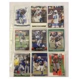 (9) Reggie Wayne Indianapolis Colts Cards