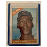 1966 Topps #110 Ernie Banks Chicago Cubs