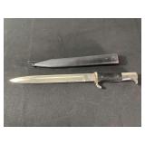 Emil Voos (Solingen) German K-98 Dress Bayonet w/Reproduction Steel Scabbard