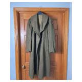 US Military M1939 Roll Collar Wool Coat