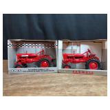 (2) 1/16 Farmall 130 + IH 140 NIB Ertl