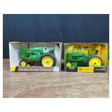 (2) 1/16 John Deere 70 + H NIB Ertl