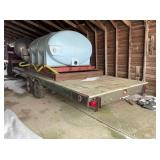 Trailer with 1,000 Gallon Tank