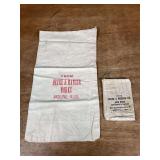 (2) Deere & Mansur + Deere & Webber Cloth Parts Bags