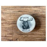 Deere Bicycles Celluloid Button Stud