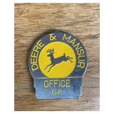 Deere & Mansur Office Employee Badge