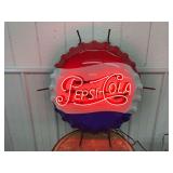 Pepsi Bottle Cap Neon