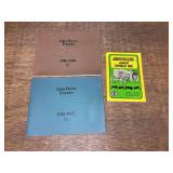 (3) John Deere Tractor Books